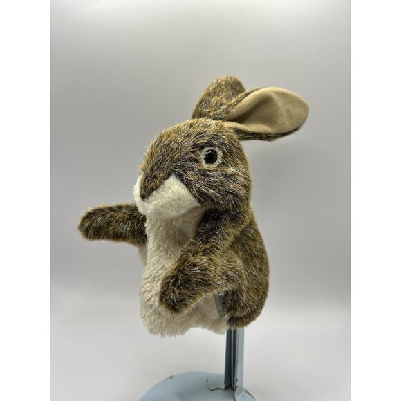 Folkmanis Little Hare Plush Hand Puppet Bunny Rabbit Stage Puppet Show - Picture 3 of 16